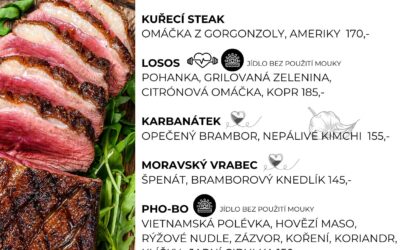 Polední menu od 20,5.